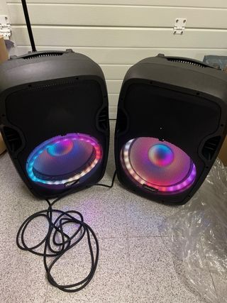Audibax Party 215 LED Set 2 Altavoces 15''