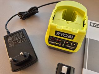 Batteria Ryobi 18V Lithium+ 4.0Ah e Caricatore new