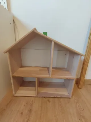 Casita de madera IKEA para organizar