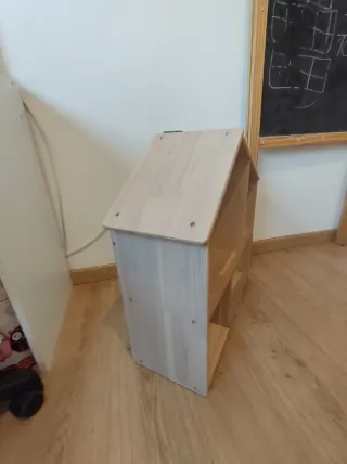 Casita de madera IKEA para organizar