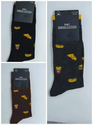 Calcetines G&C GREEN COTTON Talla 40-46