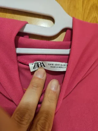 Blusa Zara Talla S Drapeada