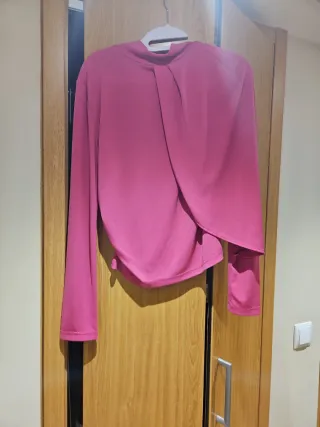 Blusa Zara Talla S Drapeada