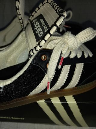 Adidas Wales Bonner Talla 43 Negro Blanco