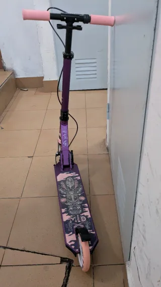 Patinete Oxelo Decathlon Morado