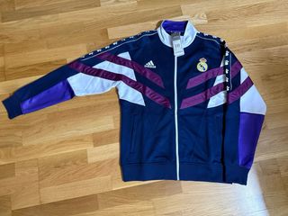 Chándal Real Madrid Retro Adidas Azul/Morado