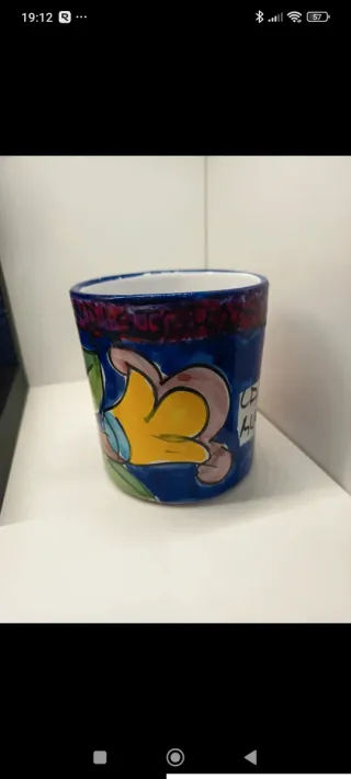 Tazza Egan La Musa Ceramica Fiorita