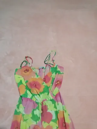 Macacão calção estampado floral