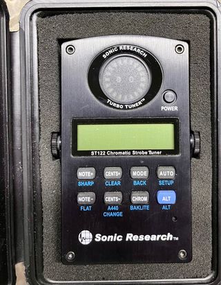Sonic Research ST122 Turbo Tuner afinador guitarra