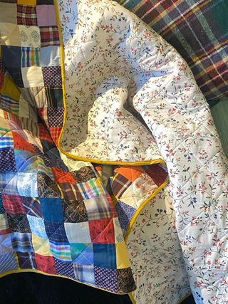 Colcha Patchwork, Manta, Plaid, Quilt