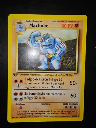 Carta Pokémon Machoke 34/102