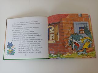 Libro infantil "Los tres cerditos"
