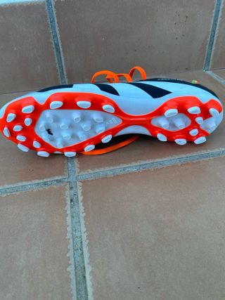 Botas fútbol Adidas Predator Negras Naranja