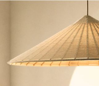 Lámpara de techo Zara Home beige