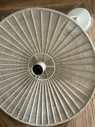 Lámpara de techo Zara Home beige