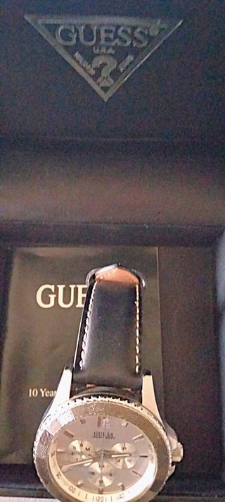 Relógio genuíno Guess WaterProof U10603G1