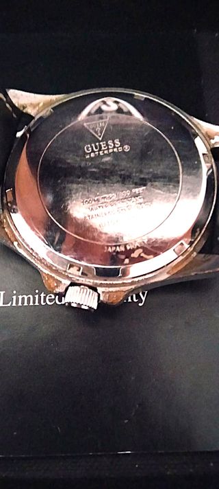 Relógio genuíno Guess WaterProof U10603G1