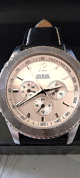 Relógio genuíno Guess WaterProof U10603G1