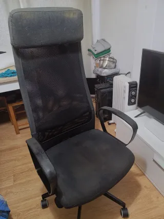Silla Markus Ikea Negra