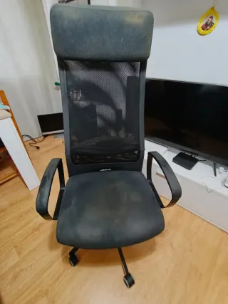 Silla Markus Ikea Negra