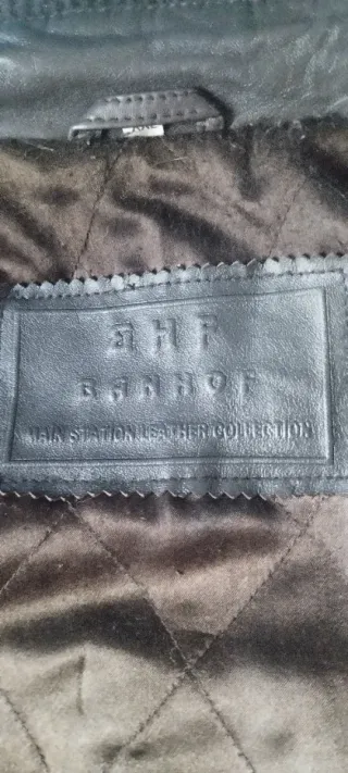 Chaqueta de piel marca banhof Talla XXL