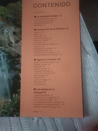 Agua en el jardín - Blume