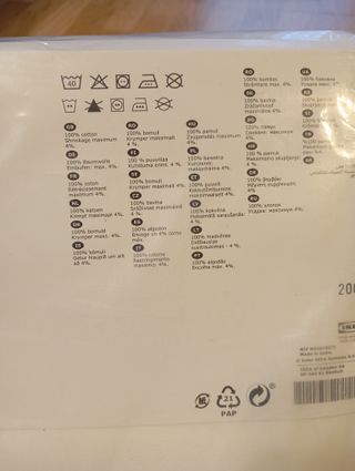 Cortina IKEA MERETE Blanca