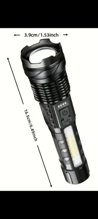 Linterna tecnica muy  Potente 7 funciones