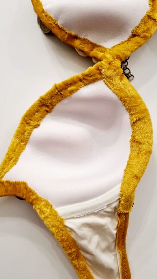 Set Tribal Fusion Velluto Oro Monete