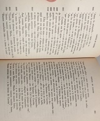 libro ” Poema de Mio Cid ” del año 1955