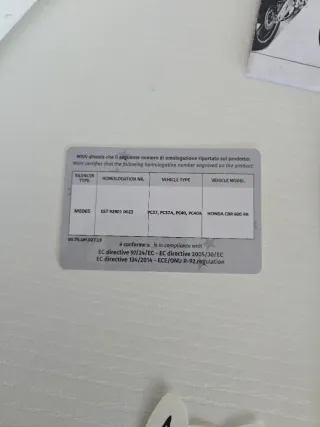 Mivv Escape Homologado Honda CBR 600 RR