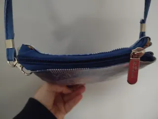 Bolso bandolera pequeño azul