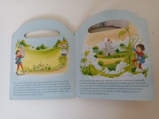 Libro infantil "Jack and the Beanstalk"