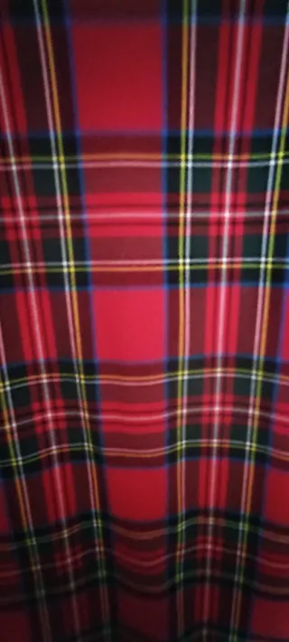 Vestido cuadros escoceses talla S