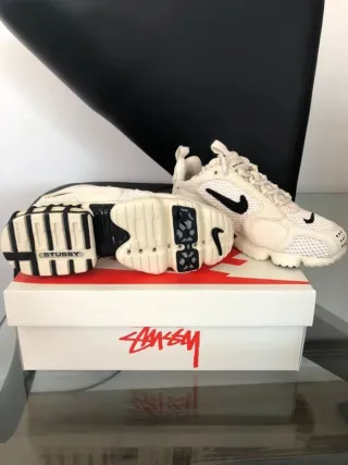 Nike Air Zoom Spiridon Stussy Beige Talla 39