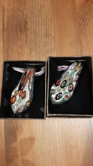 Set 10 collane in vetro