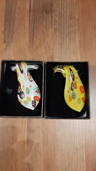 Set 10 collane in vetro