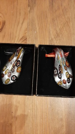 Set 10 collane in vetro