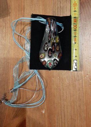 Set 10 collane in vetro