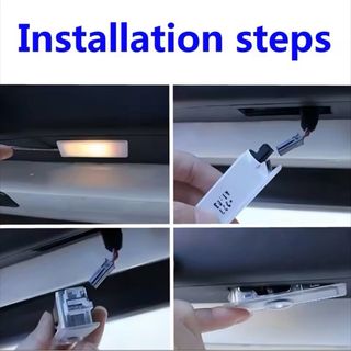 Luces Bienvenida Puerta coche Volvo Logo LED