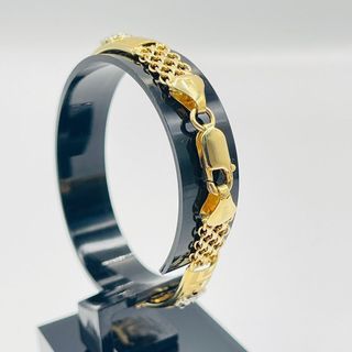 PULSERA BISMARK MEDUSA BICOLOR.ORO 18K
