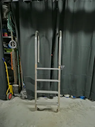 Escalera Piscina Obra Metal