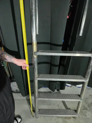 Escalera Piscina Obra Metal