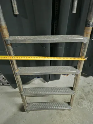 Escalera Piscina Obra Metal