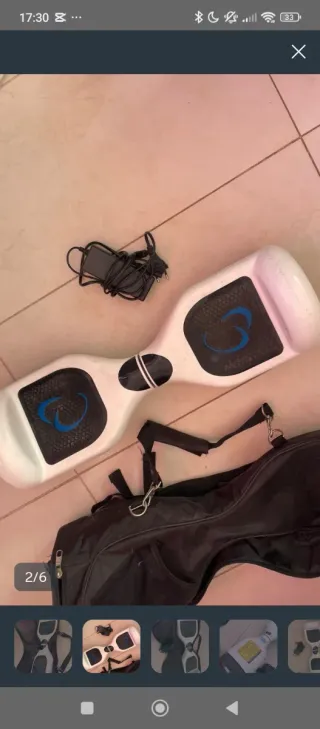 Hoverboard Smatgyro con cargador y funda