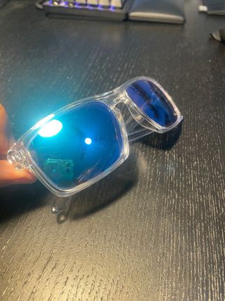 Gafas de sol Oakley Sliver cristal azul