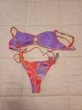 Costume da bagno Donna Bikini fantasia floreale