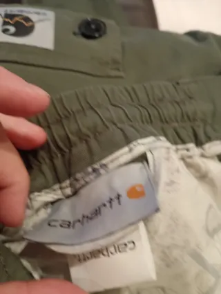Pantalón Carhartt Caballero Talla XXL Verde Oliva