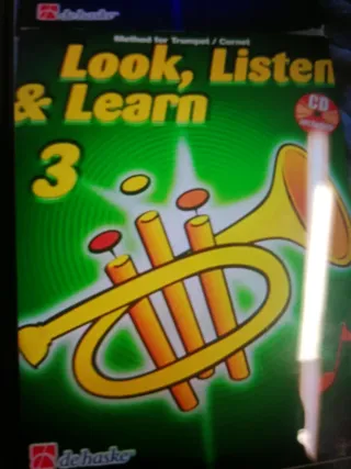 Libro Trompeta Look, Listen & Learn 3