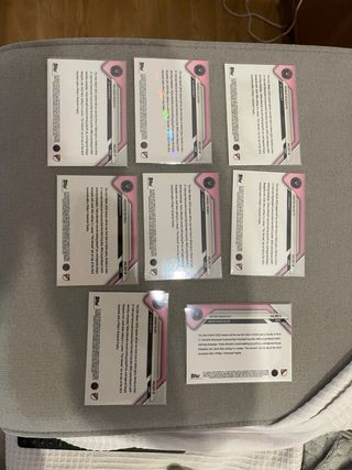 Lote8 Cartas Topps Now MLS Cup 2025 Inter Miami CF